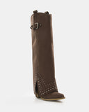Bota Western Fold Stud