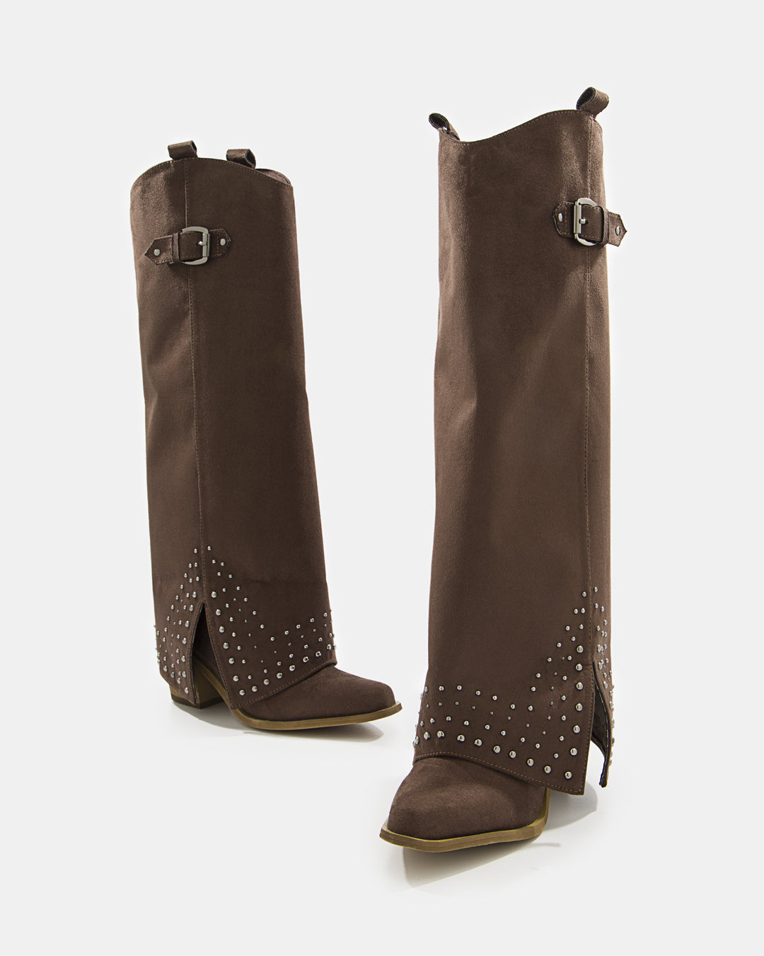 Bota Western Fold Stud