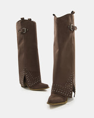 Bota Western Fold Stud