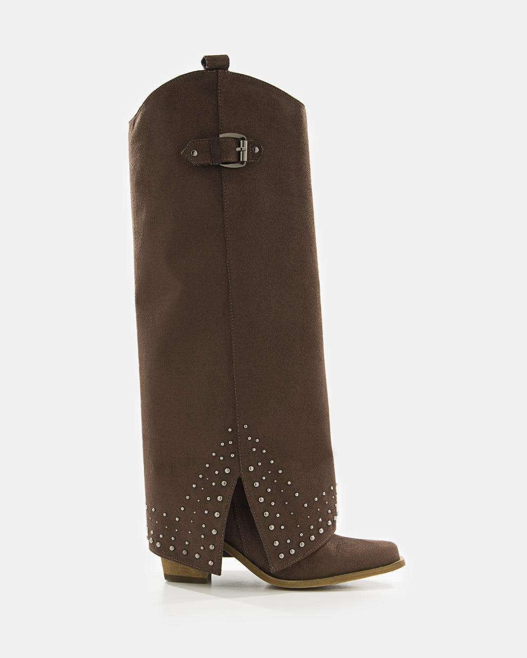 Bota Western Fold Stud