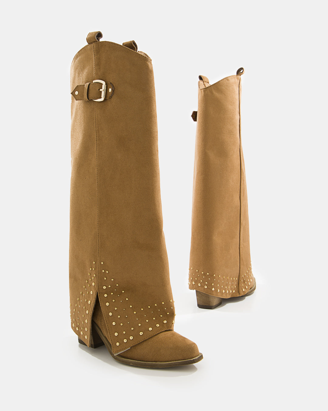 Bota Western Fold Stud