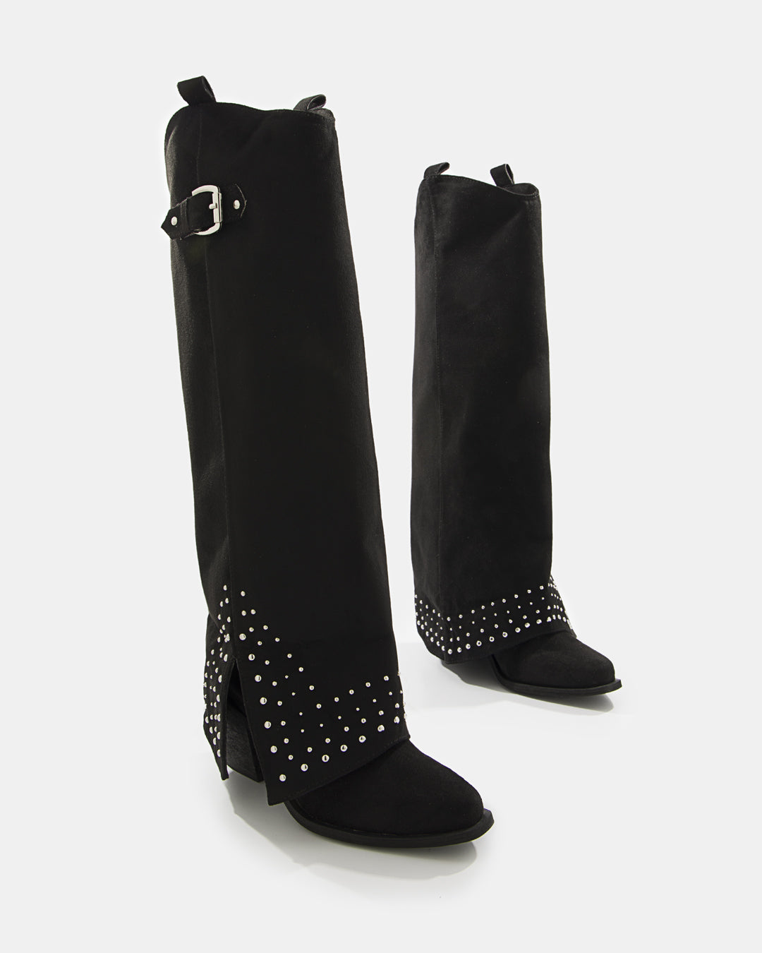 Bota Western Fold Stud