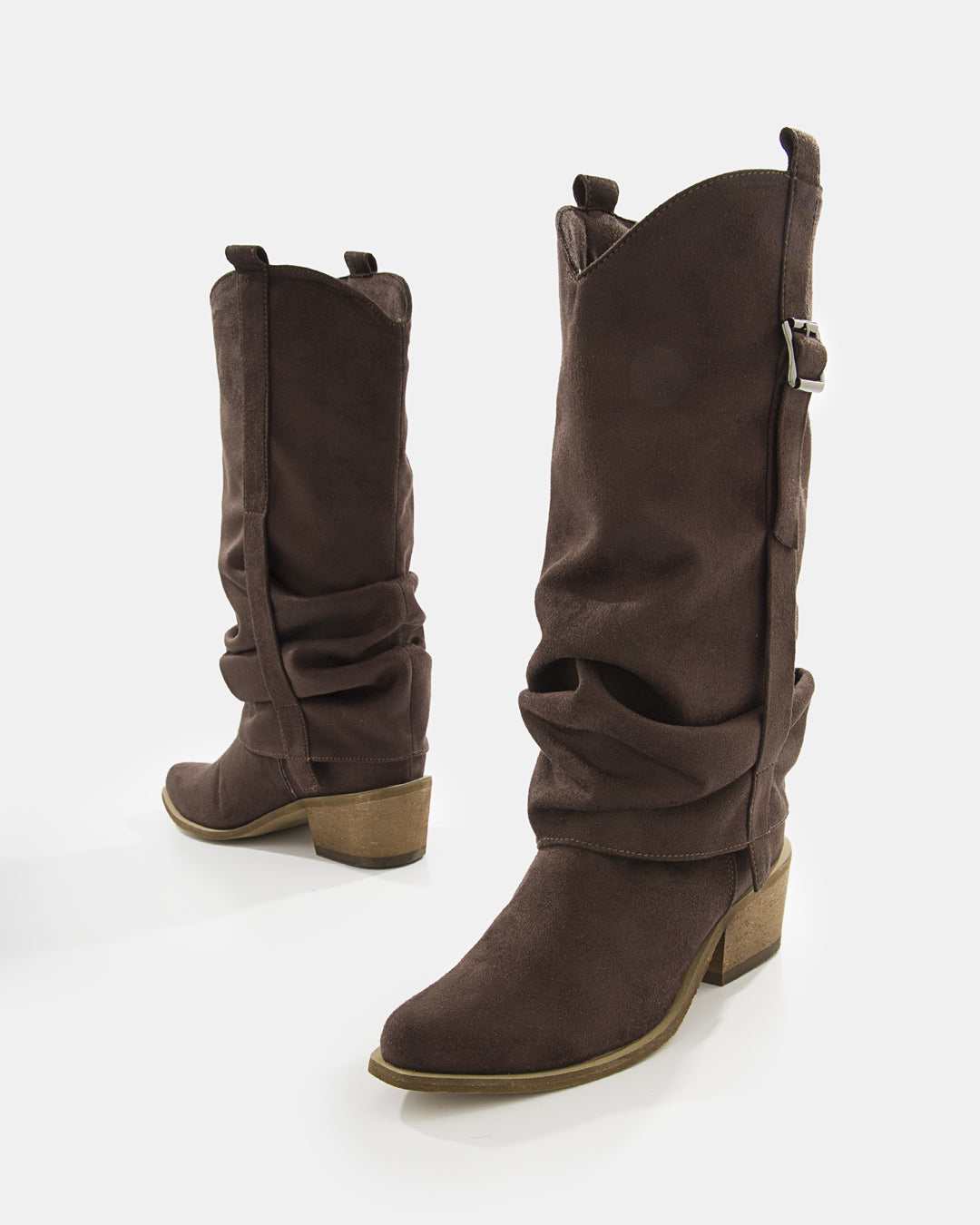 Bota Western Arrugada