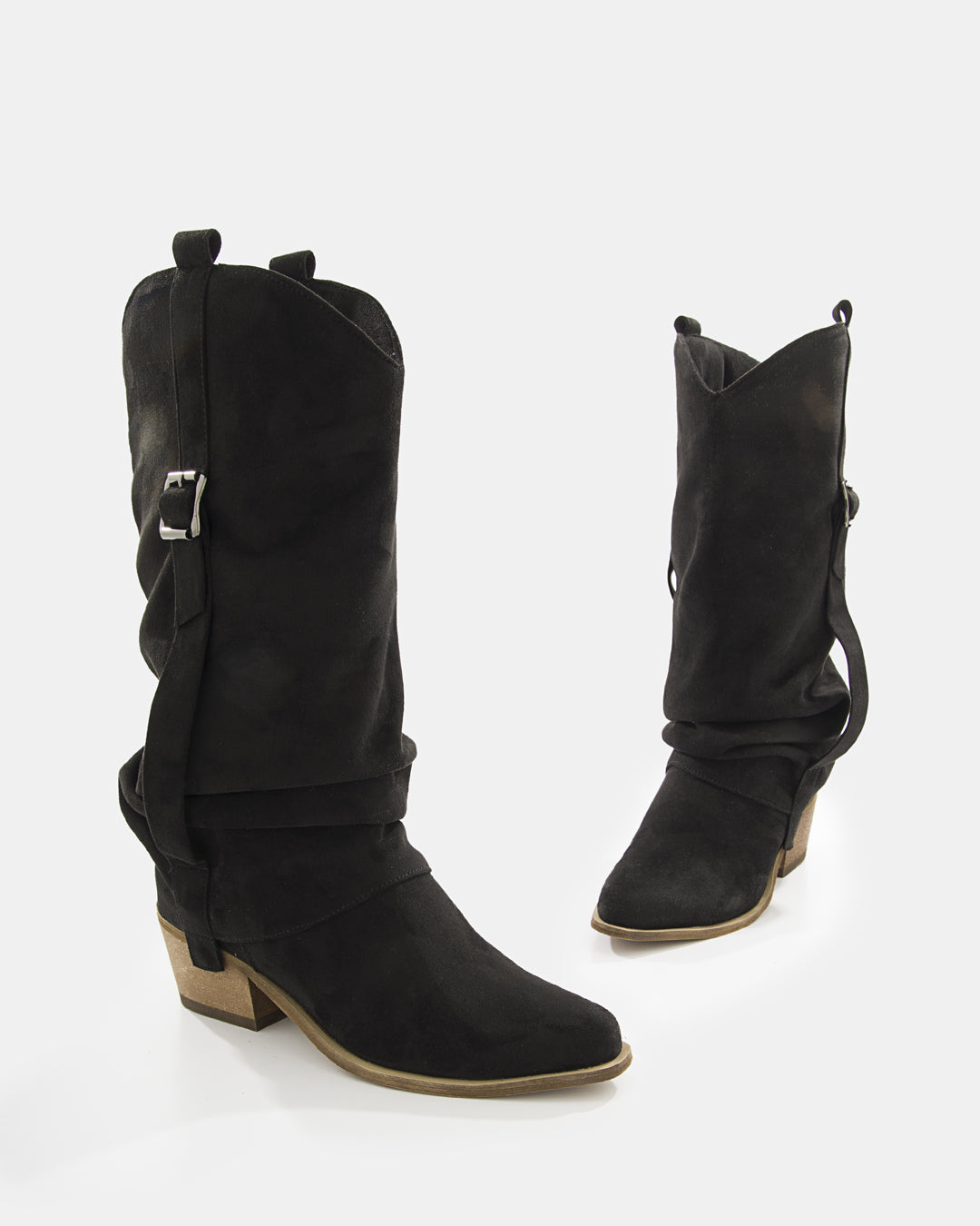 Bota Western Arrugada