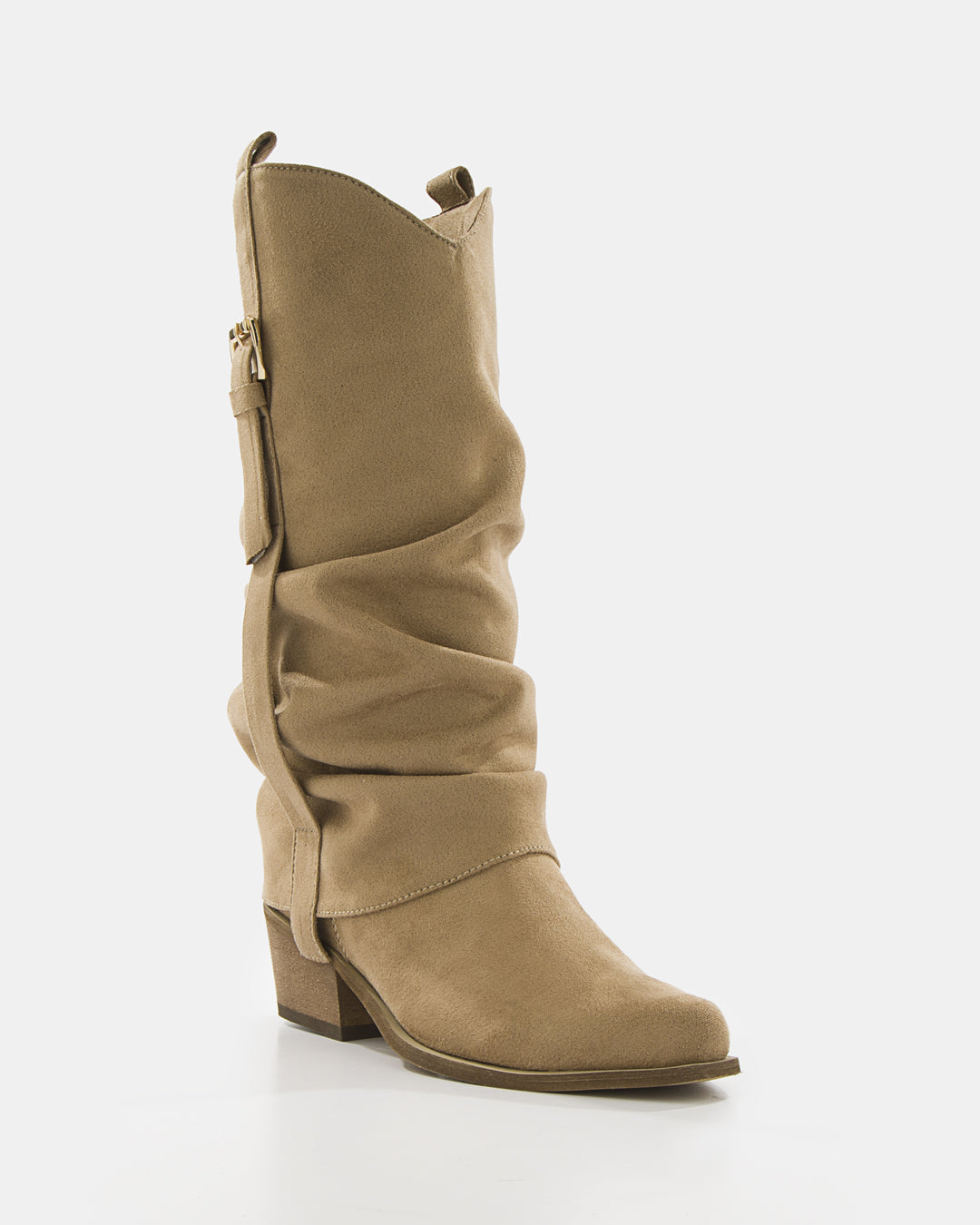 Bota Western Arrugada
