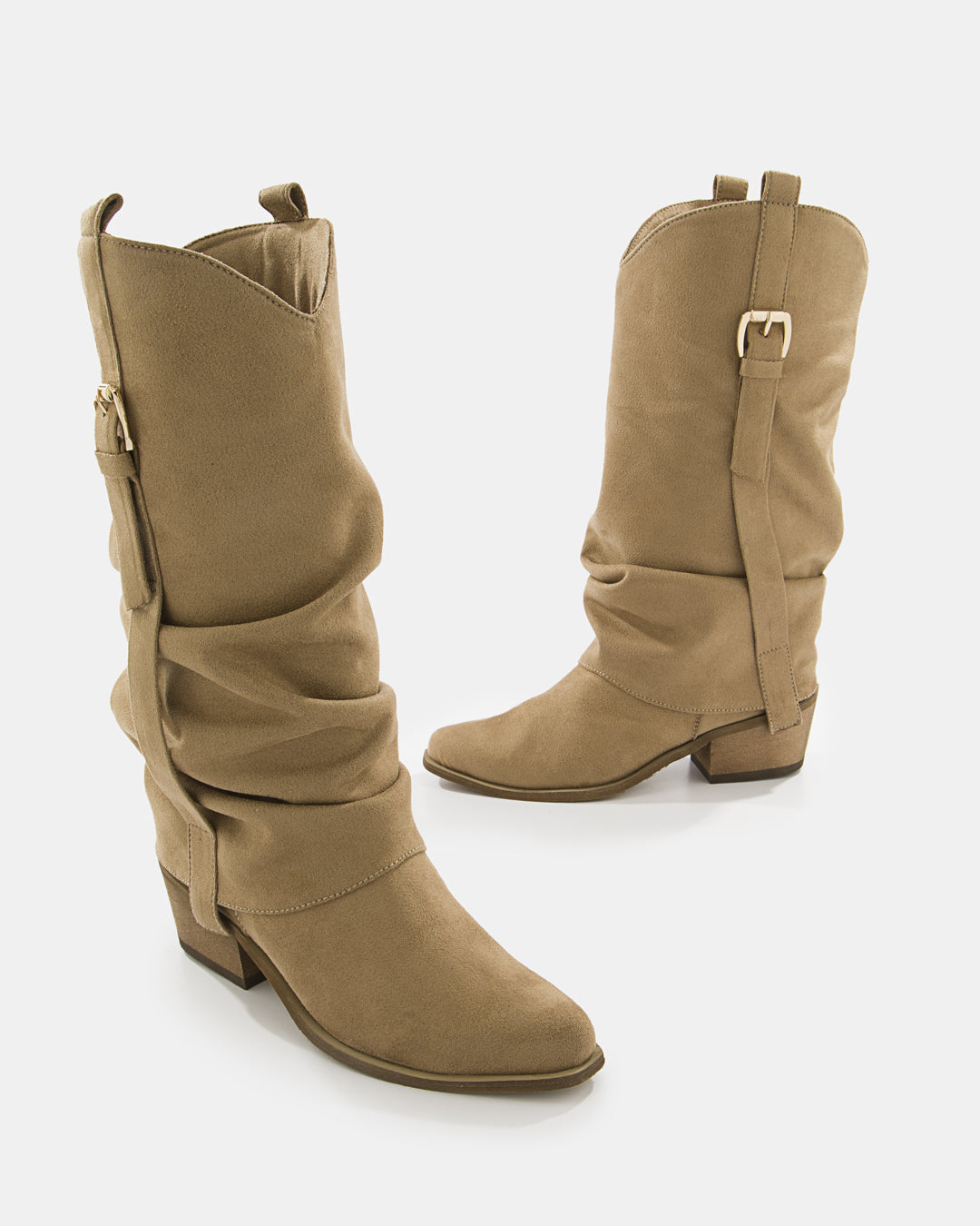 Bota Western Arrugada