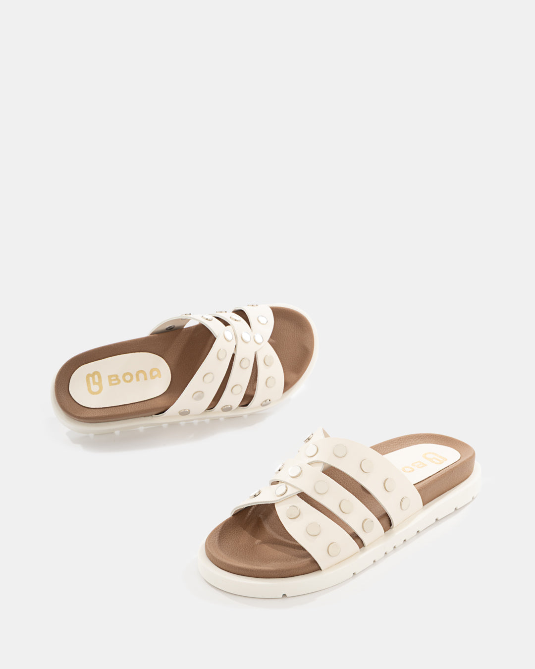 Sandalia Footbed Tiras Cruzadas