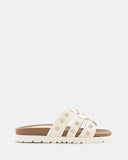 Sandalia Footbed Tiras Cruzadas