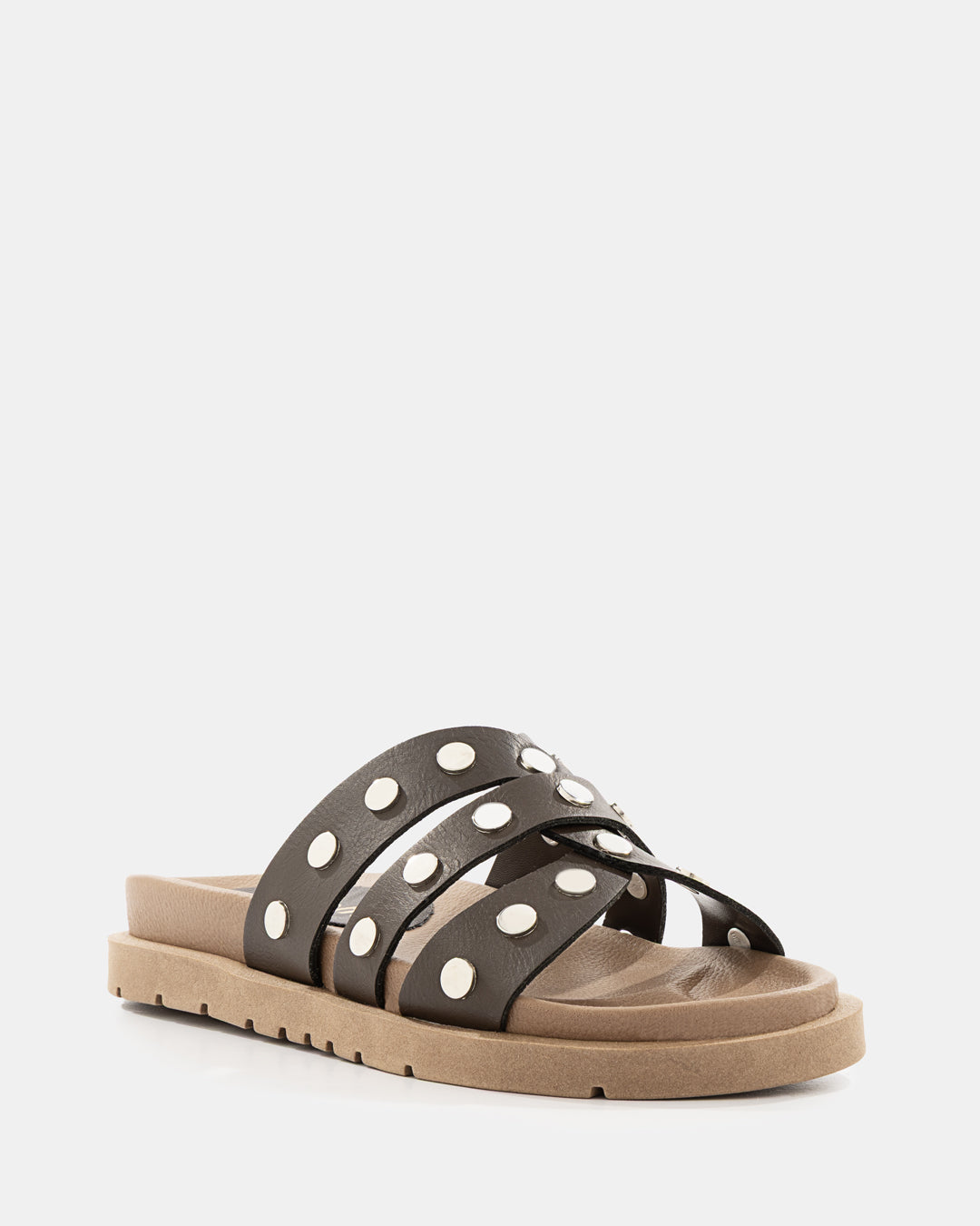 Sandalia Footbed Tiras Cruzadas