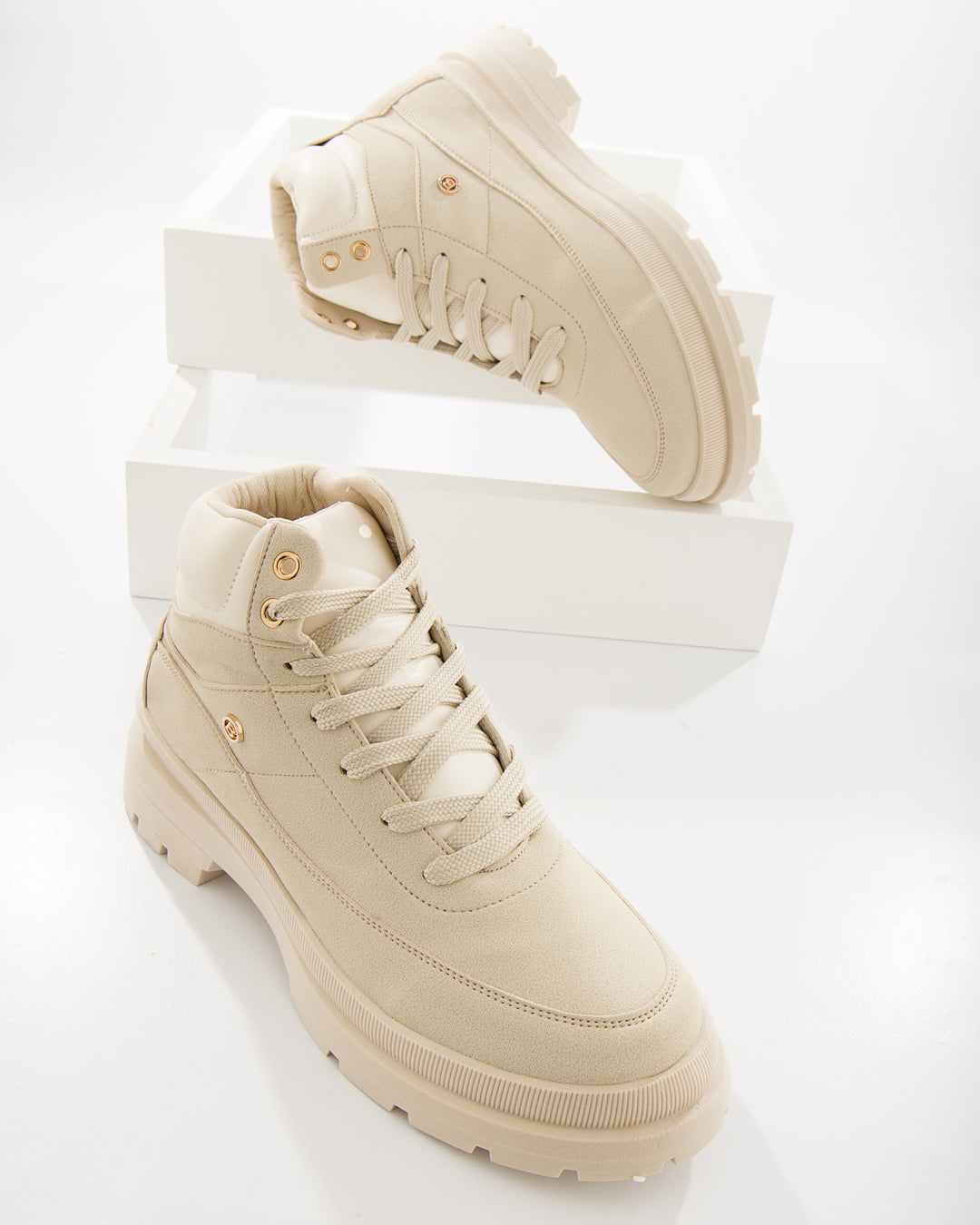 Bota Chunky Cordón