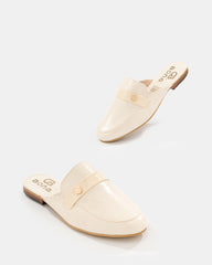 Mule plano marfil