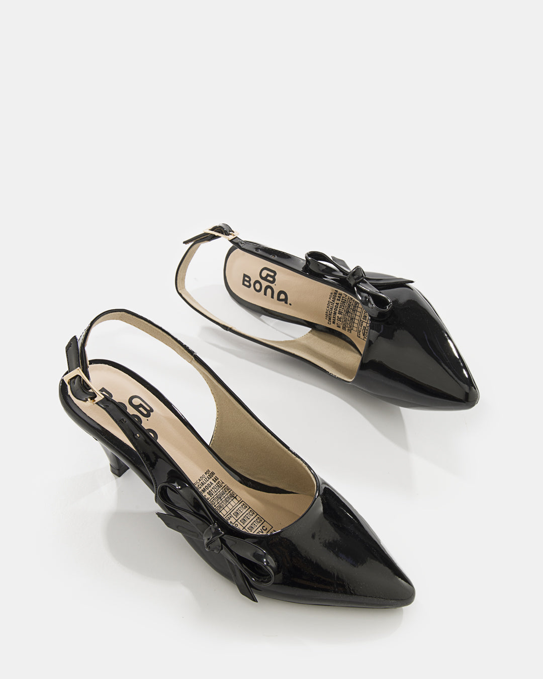 Tacón Slingback Lazo