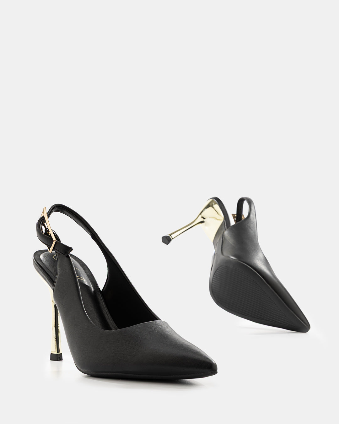 Stiletto Slingback Dorado - 20717