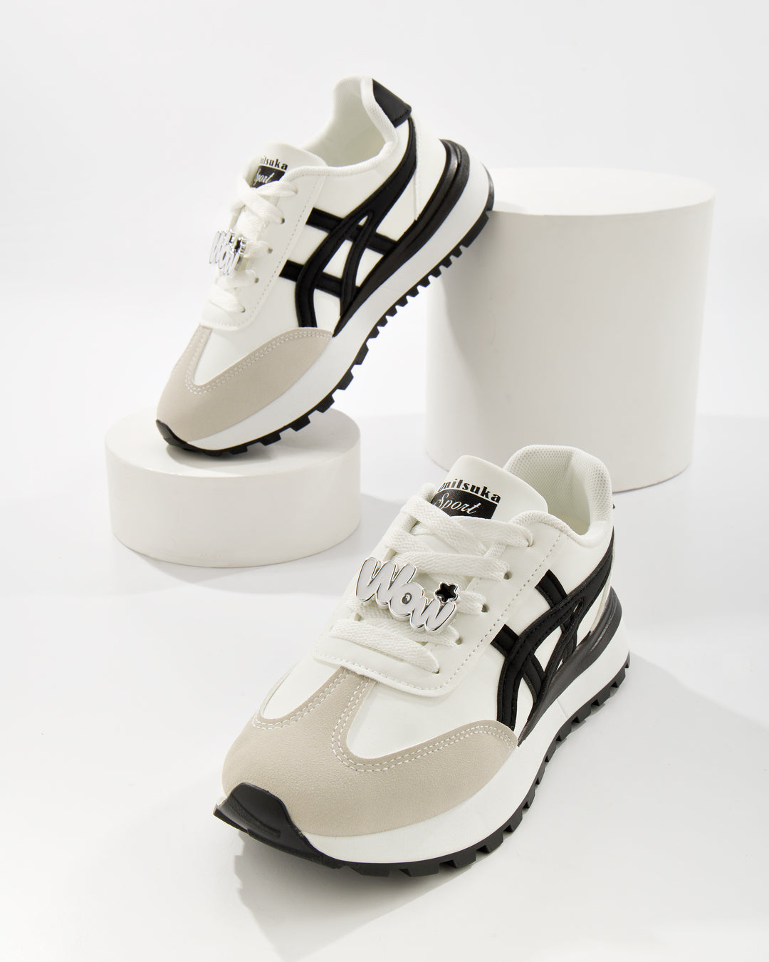 Tenis Runner Retro Blanco Bona – Sneaker con Charm