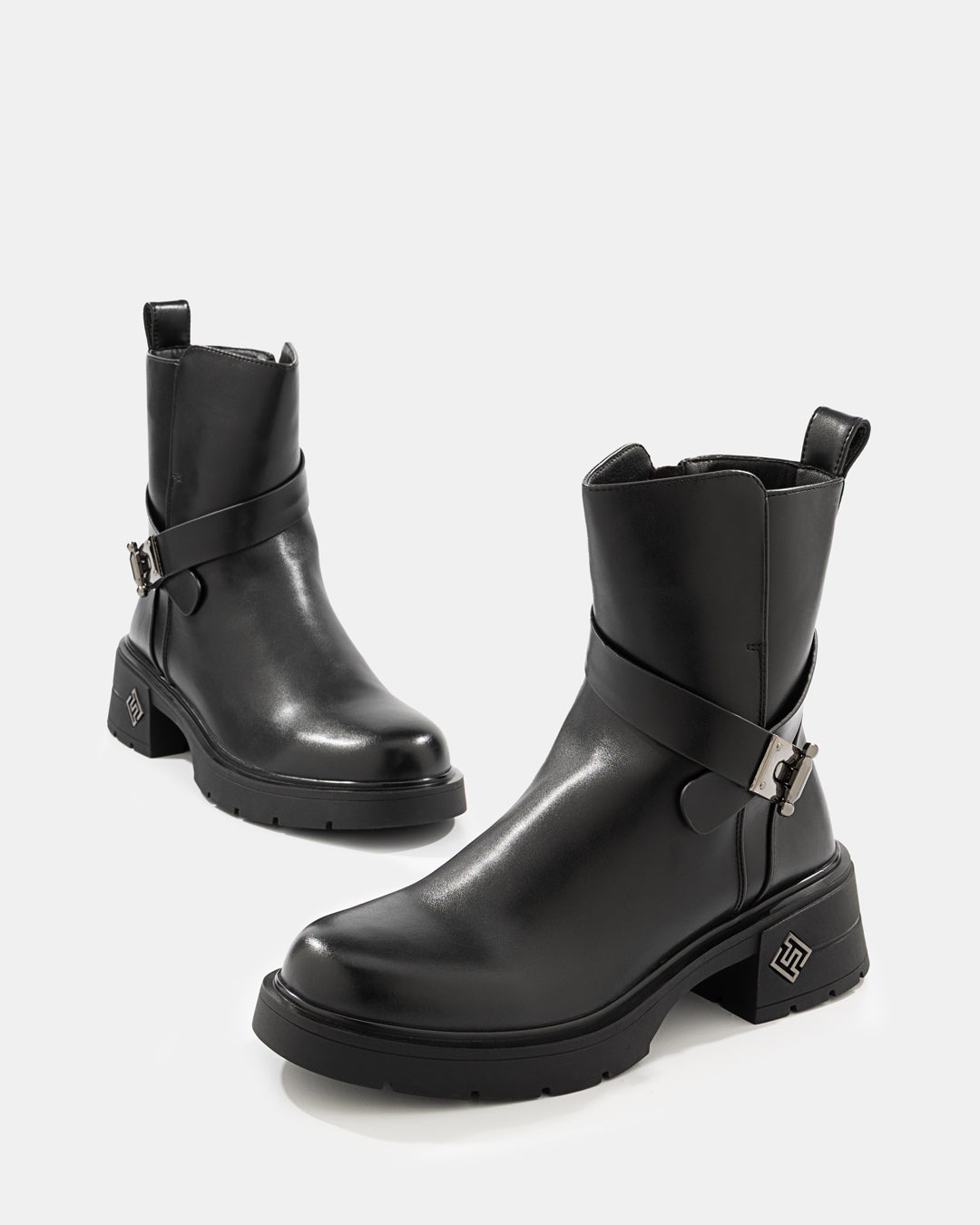 Botín Biker Buckle Chelsea