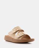 Sandalia Slide Doble Hebilla