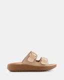 Sandalia Slide Doble Hebilla