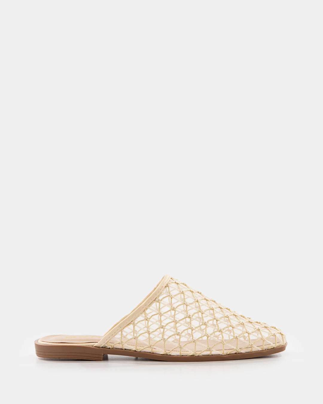 Mule Plano Tejido Mujer Bona