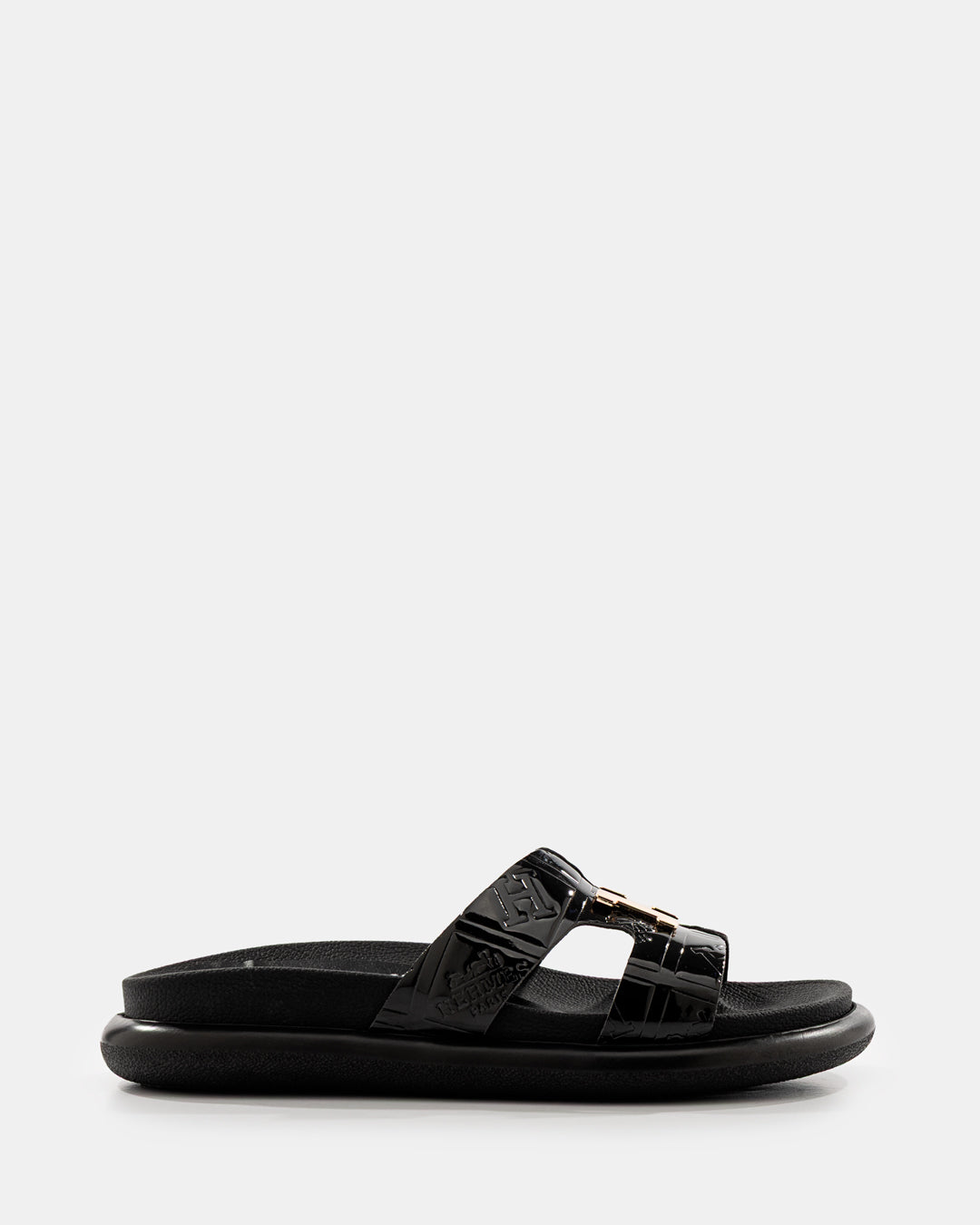 Slide Tira Ancha Broche Dorado Mujer Bona