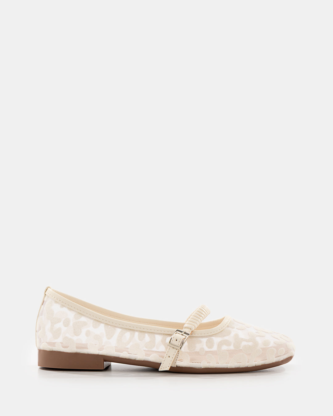 Slingback Plana Cadena Dorada Mujer Bona