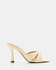 Sandalias de tacón con tiras cruzadas
