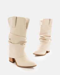 Botas Vaqueras de Caña Arrugada