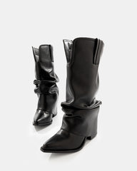 Botas Vaqueras de Caña Arrugada