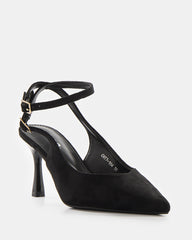 Tacones Punta Fina con Tiras