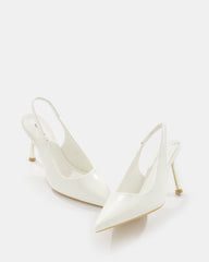 Tacones destalonados de punta fina