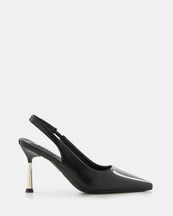 Tacones destalonados de punta fina