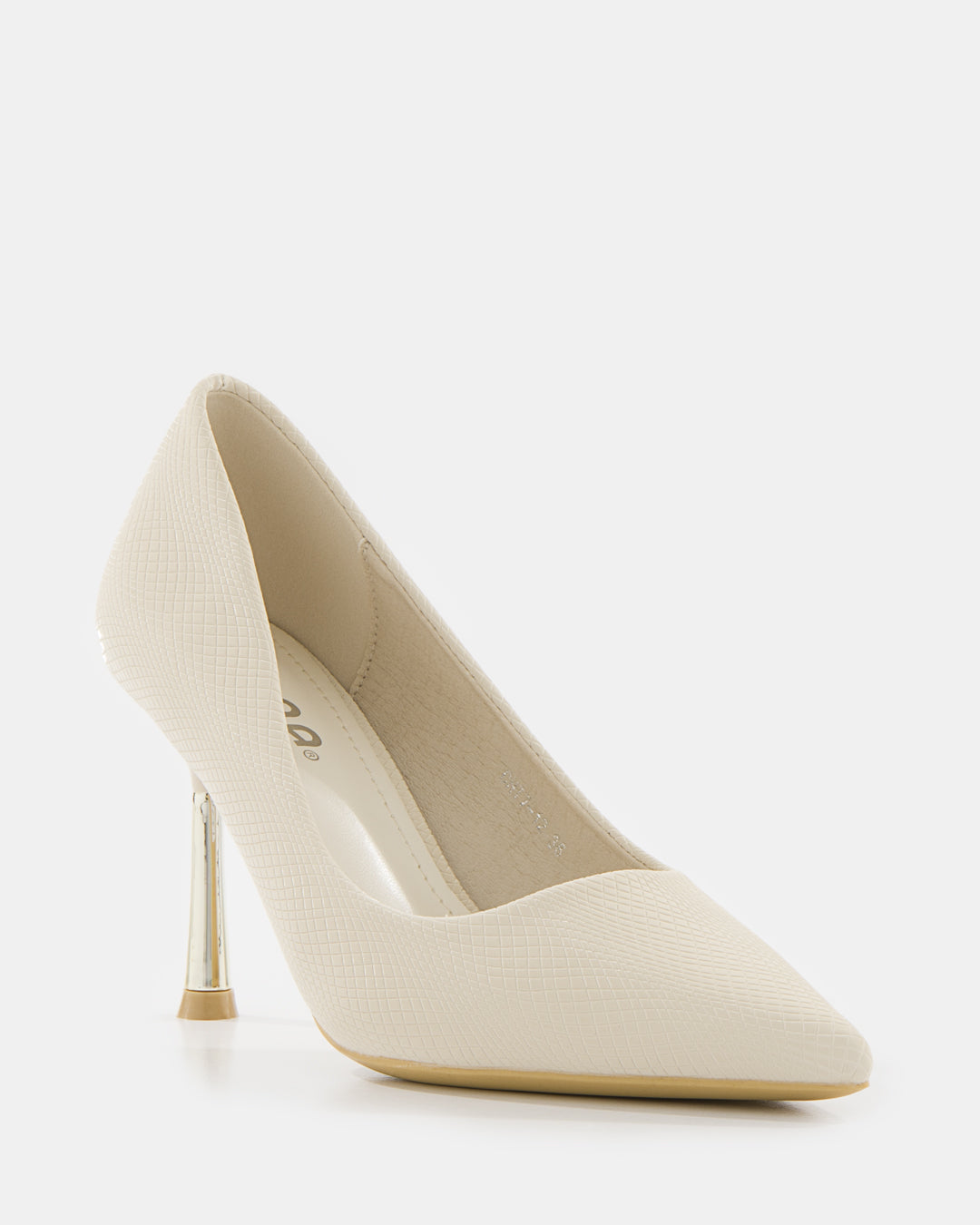 Tacones Punta Fina con Tacón Metálico