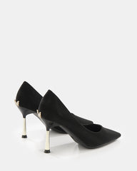 Tacones Punta Fina con Tacón Metálico