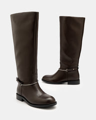 Bota Ecuestre De Caña Alta