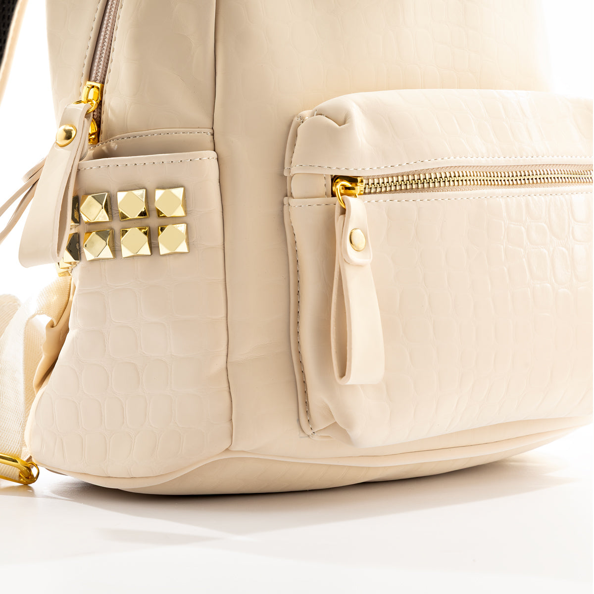 Mochila Studded Beige - 825BAG-071